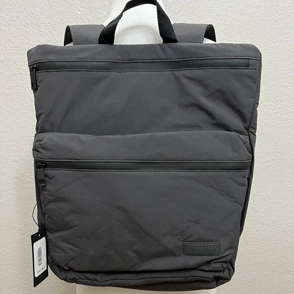 NEW Ted Baker London Crayve Paper Touch Nylon Unisex Sleek City Backpack main image 4